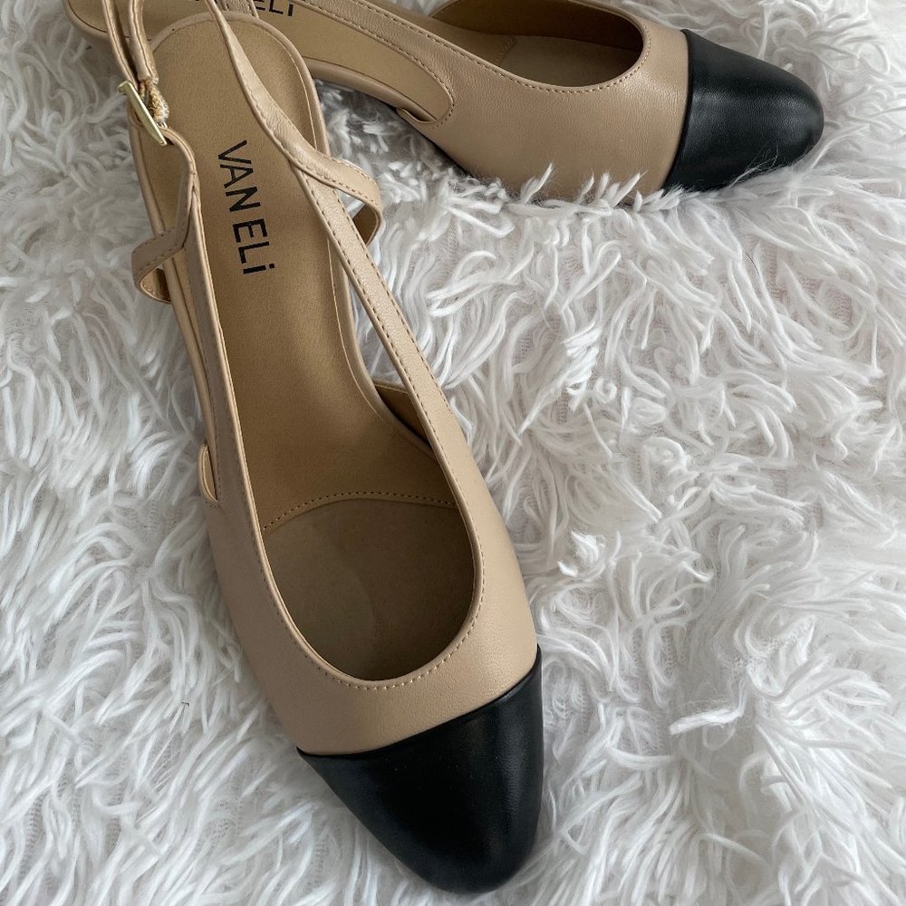 Vaneli Delle slingback pump size 8.5